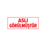 ASLI GÖRÜLMÜŞTÜR