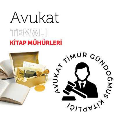Avukat Bey Kitap Mührü / MMAVK-008