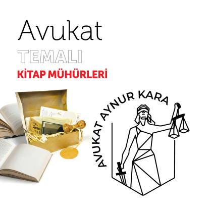 Avukat Kitap Mührü / MMAVK-010
