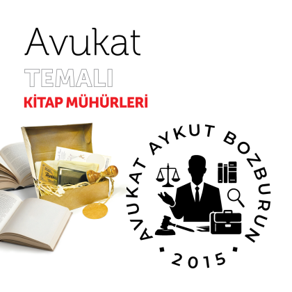 Avukat Kitap Mührü / MMAVK-019