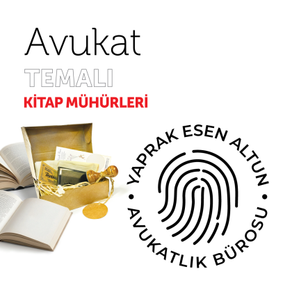 Parmakizi Avukat Kitap Mührü / MMAVK-020