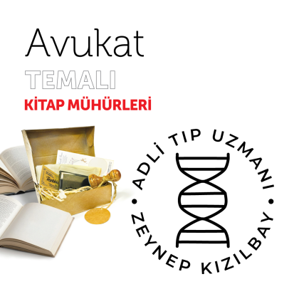 Adli Tıp Uzmanı Kitap Mührü / MMAVK-021