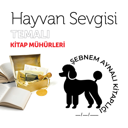 Sevimli Dostum Hayvan Sevgisi Kitap Mührü / MMHAY-011