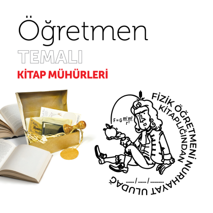 Fizik Öğretmeni Kitap Mührü / MMOGR-017