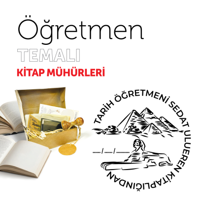 Tarih Öğretmeni Kitap Mührü / MMOGR-018
