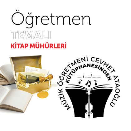 Müzik Öğretmeni Kitap Mührü / MMOGR-026