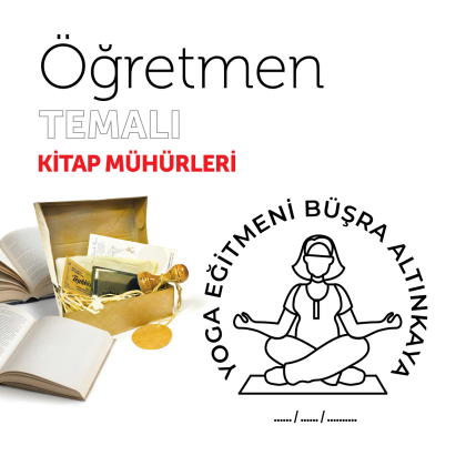 Yoga Eğitmeni Kitap Mührü / MMOGR-035