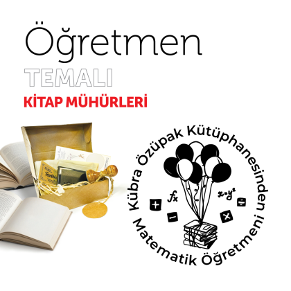 Matematik Öğretmeni Kitap Mührü / MMOGR-037