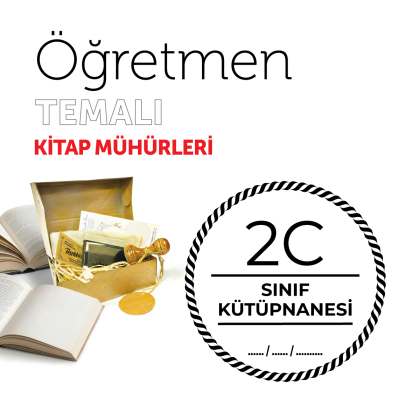 Sınıf Kütüphanesi Öğretmen Kitap Mührü / MMOGR-040