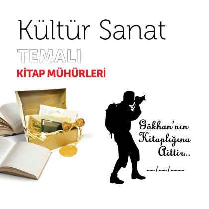 Fotoğrafçı Kültür Sanat Kitap Mührü / MMSAN-016