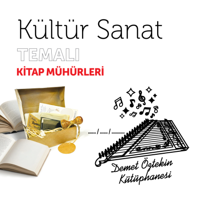 Kanun Enstürmanı Kültür Sanat Kitap Mührü / MMSAN-018