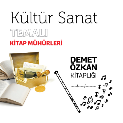 Ney ve Nota Kültür Sanat Kitap Mührü / MMSAN-020