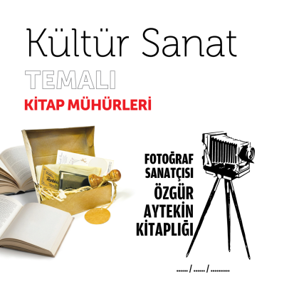 Fotoğrafçı Kültür Sanat Kitap Mührü / MMSAN-021