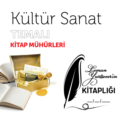 Yazar Kültür Sanat Kitap Mührü / MMSAN-027