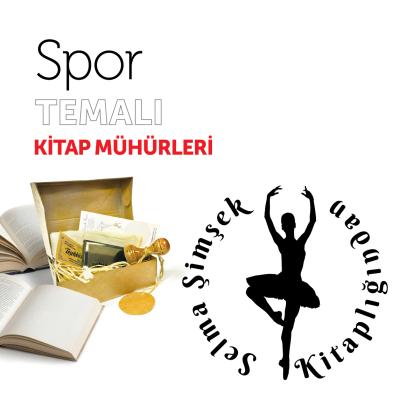 Balerin Spor Kitap Mührü / MMSPOR-025