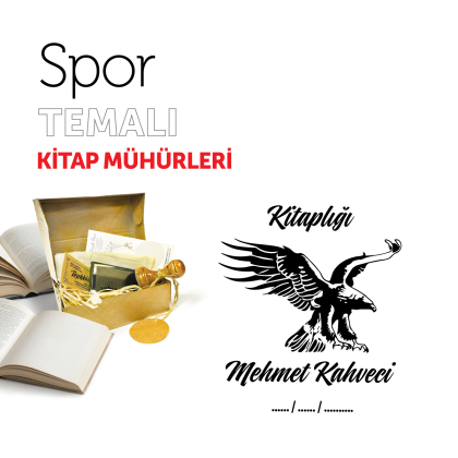 Kara Kartal Spor Kitap Mührü / MMSPOR-022